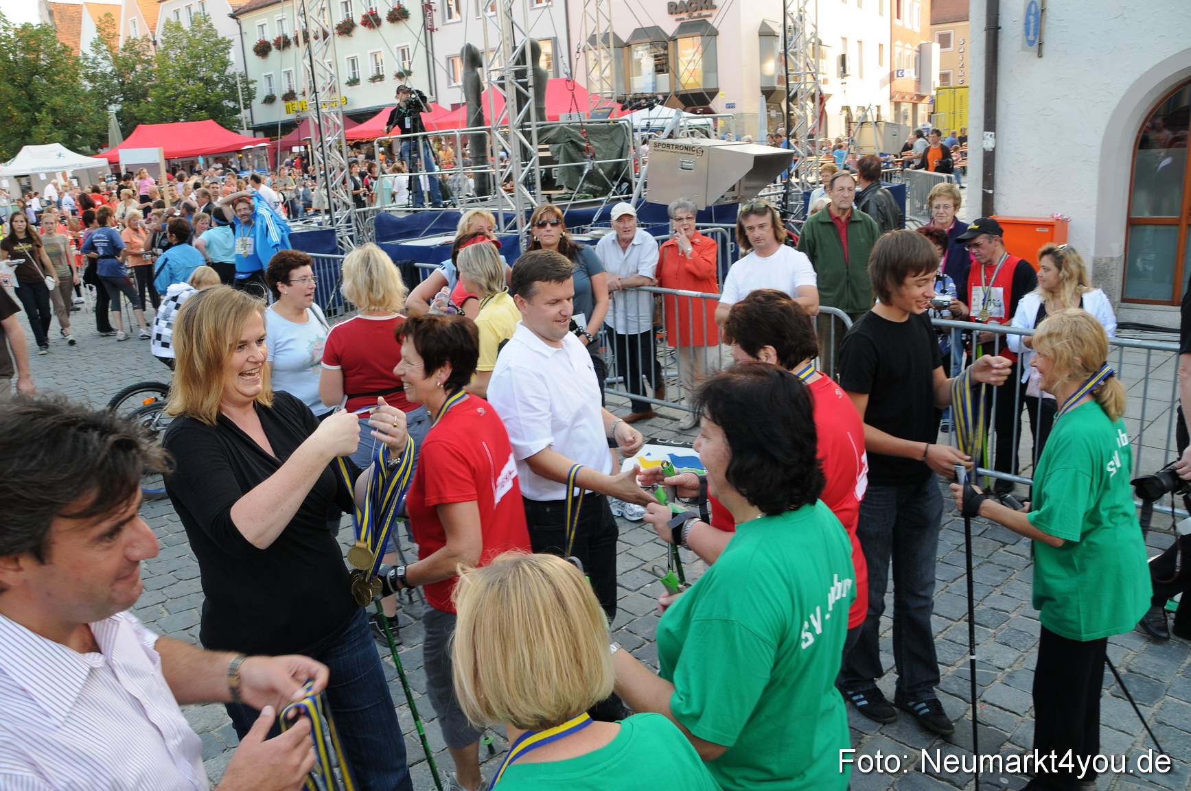 0055 Stadtlauf Neumarkt Nordic Walking 190909